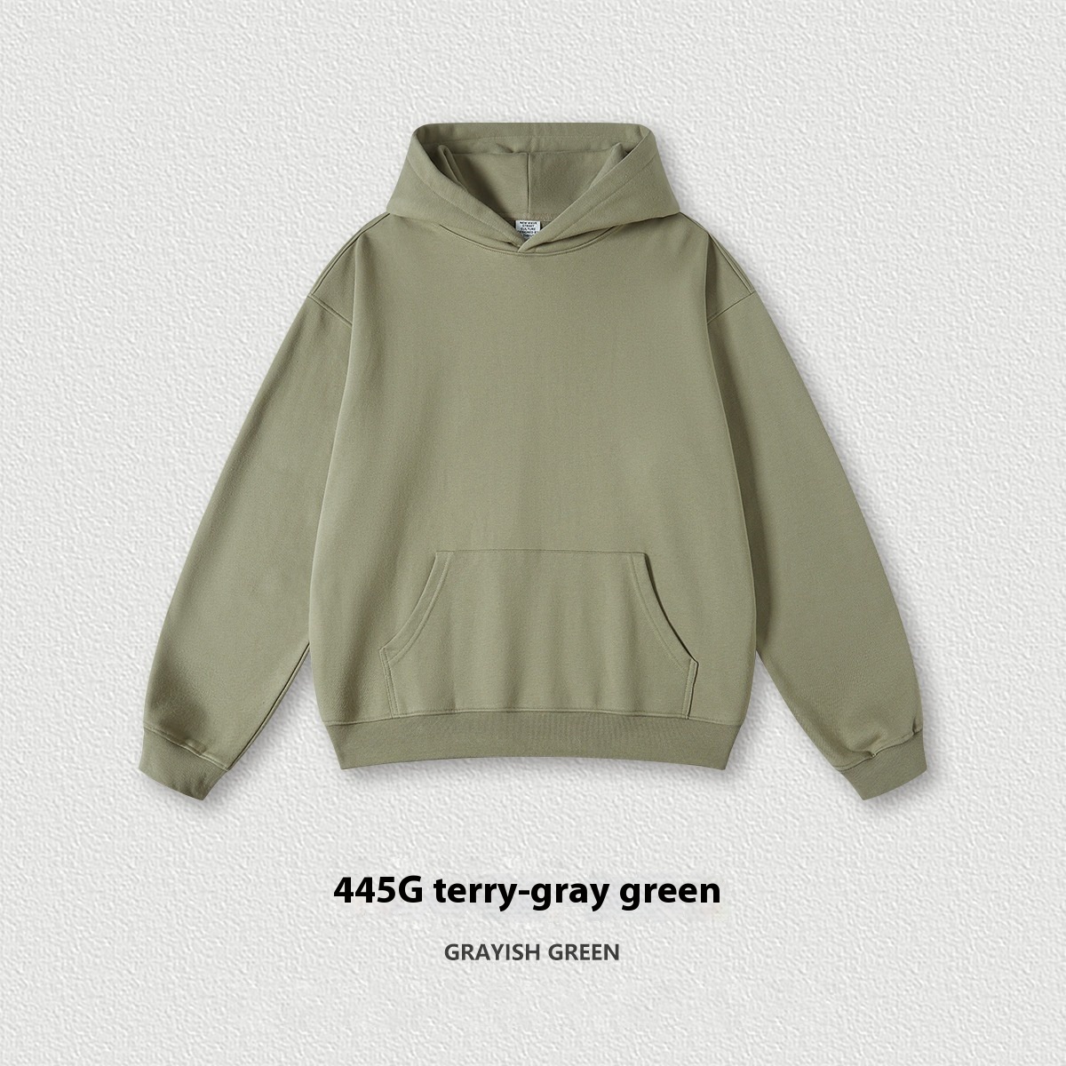 Hooded Gray Green