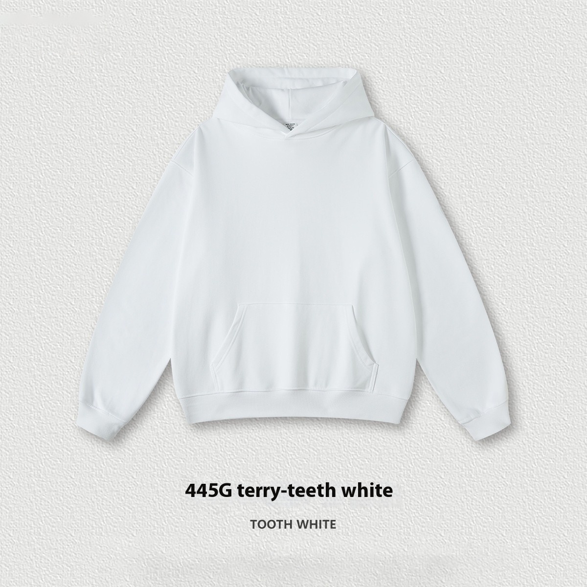 Hooded Cream White