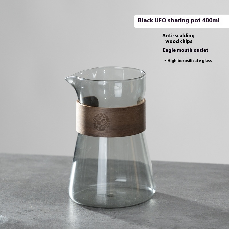 Coffeepot Black Transparent