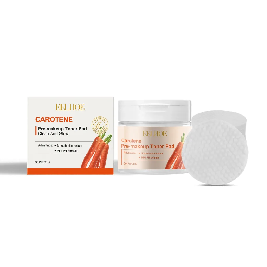 Moisturizing Cotton Pads Before Makeup - 60 Pieces