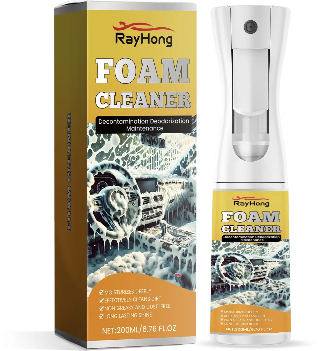 Multi Purpose Foam Cleaner For Automobiles