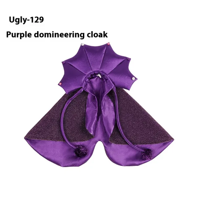 Pet Cat Dog Clothes Magic Cloak Hat Purple Cloak - Shop at LoveMi