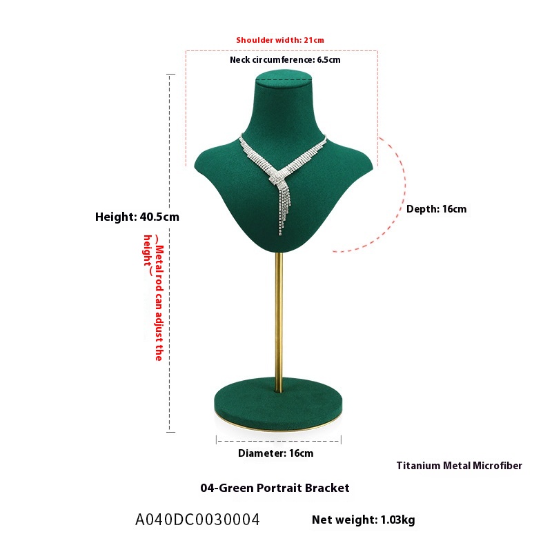 Green Portrait Bracket