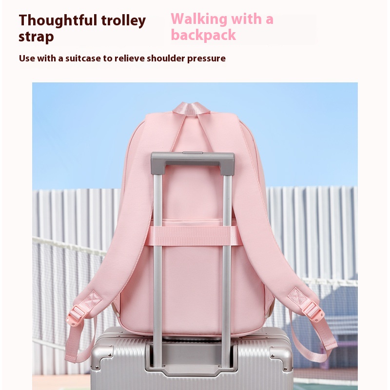 Student Children Schoolbag Girls Waterproof Backpack - Image 3