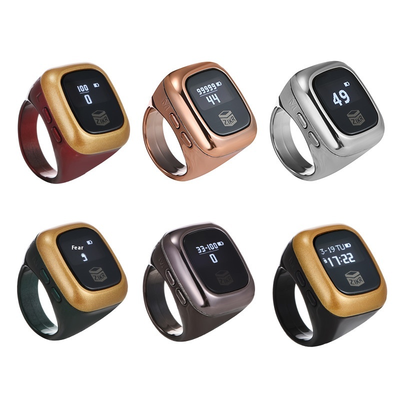 Al-fatiha Zikr Display Screen Multi-channel Vibration Reminder Electronic Counter