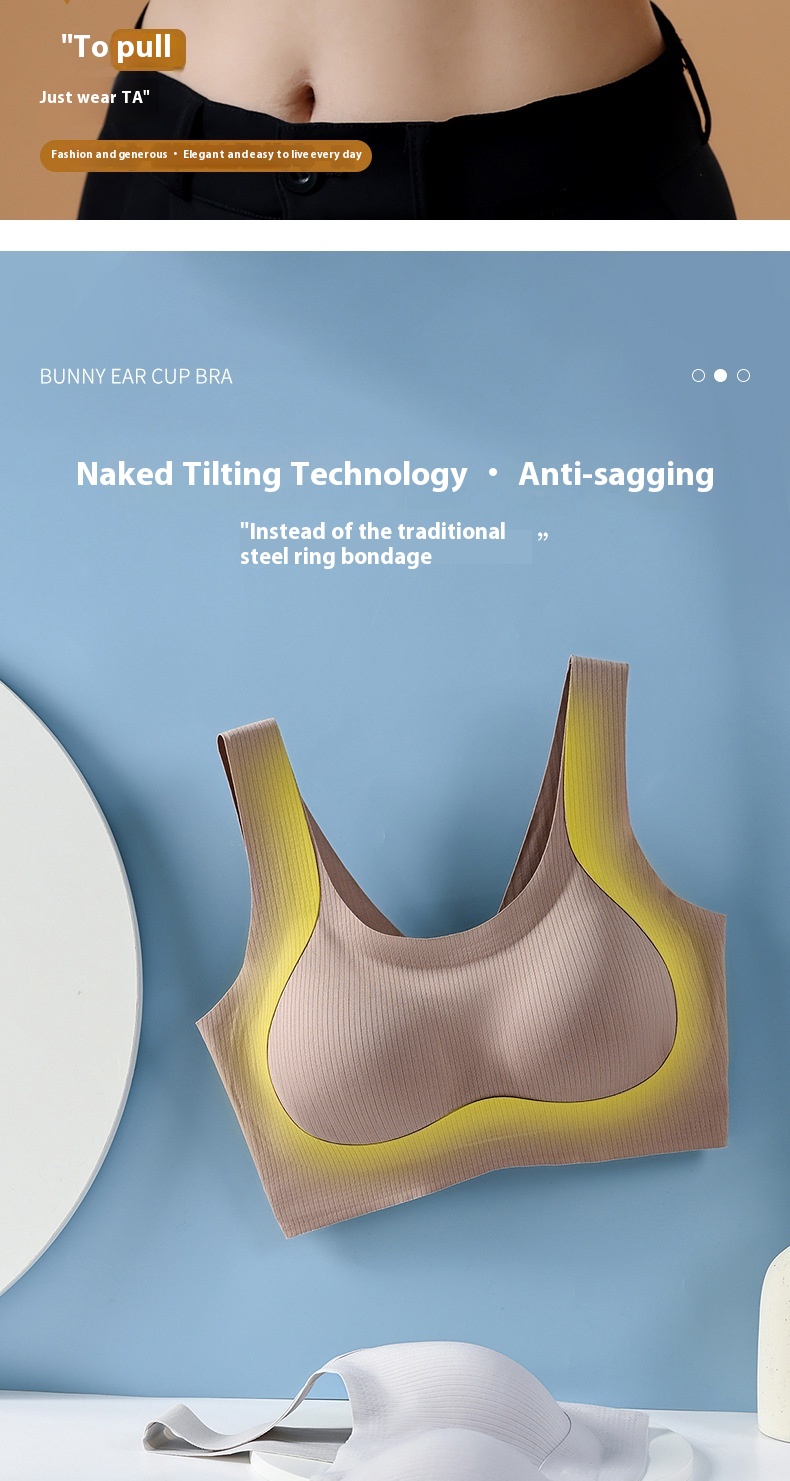 Title 3, Fixed Cup Seamless Underwear For Women