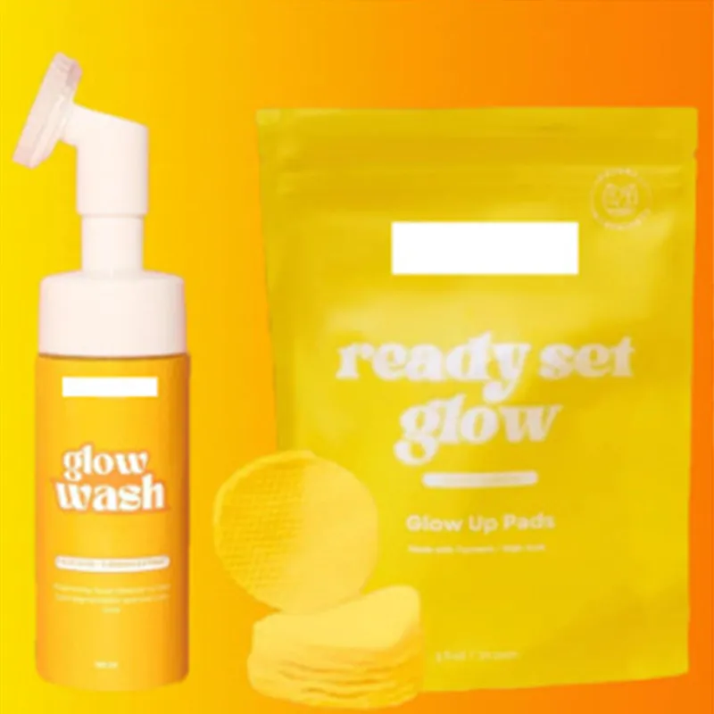 Exfoliating Kojic Acid Cleansing Kit Cleaning Care - 150Ml Plus Cotton Cloth 30Pc