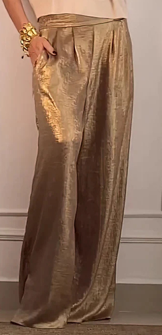 Golden pants