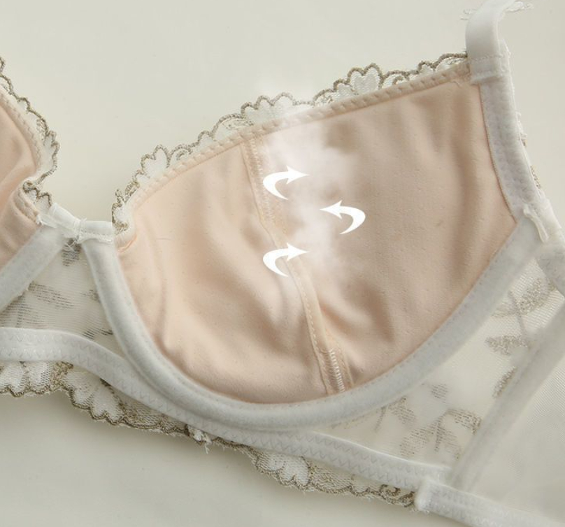 Title 7, Fashion French Embroidery Lace Underwear For Women