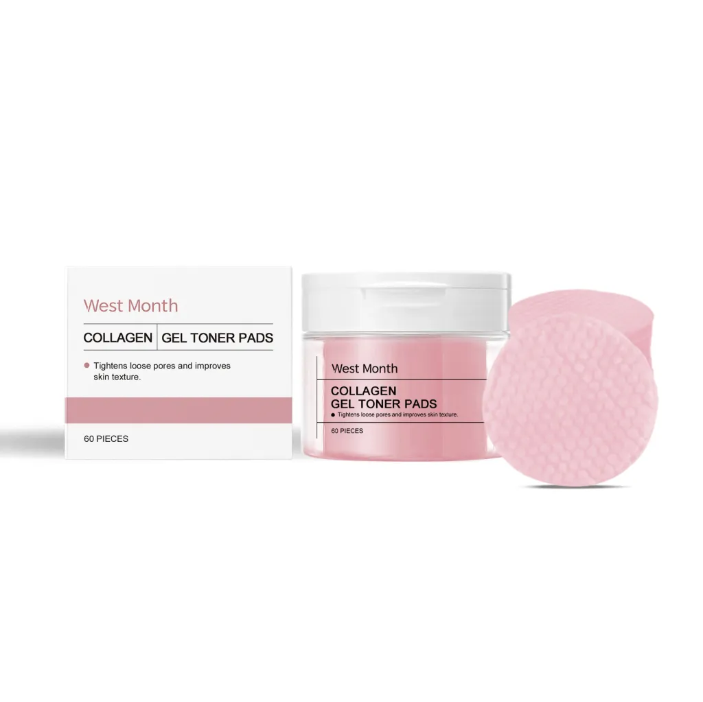 Glacier Water Soothing Cotton Pads - Collagen Tightening
