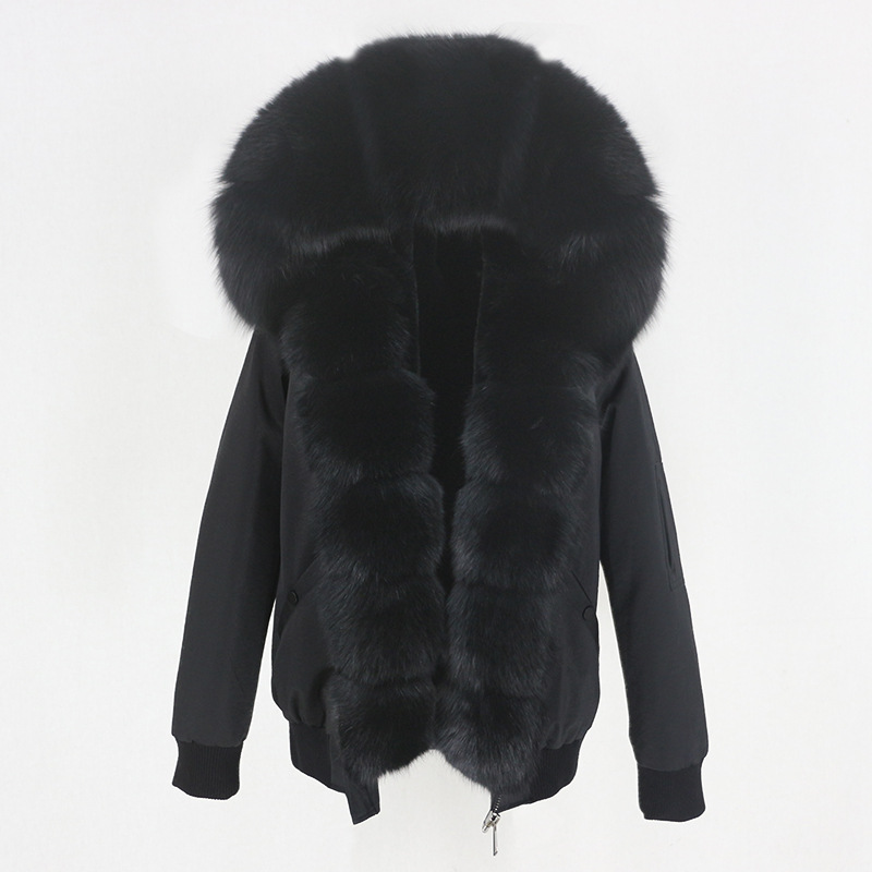 Title 3, New Parka Thick Raccoon Fur Liner Detachable Ja...