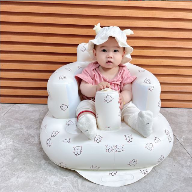 Baby chair Portable Inflatable Baby Dining Chair For Bathing And Swimming - Picture 11 of 13