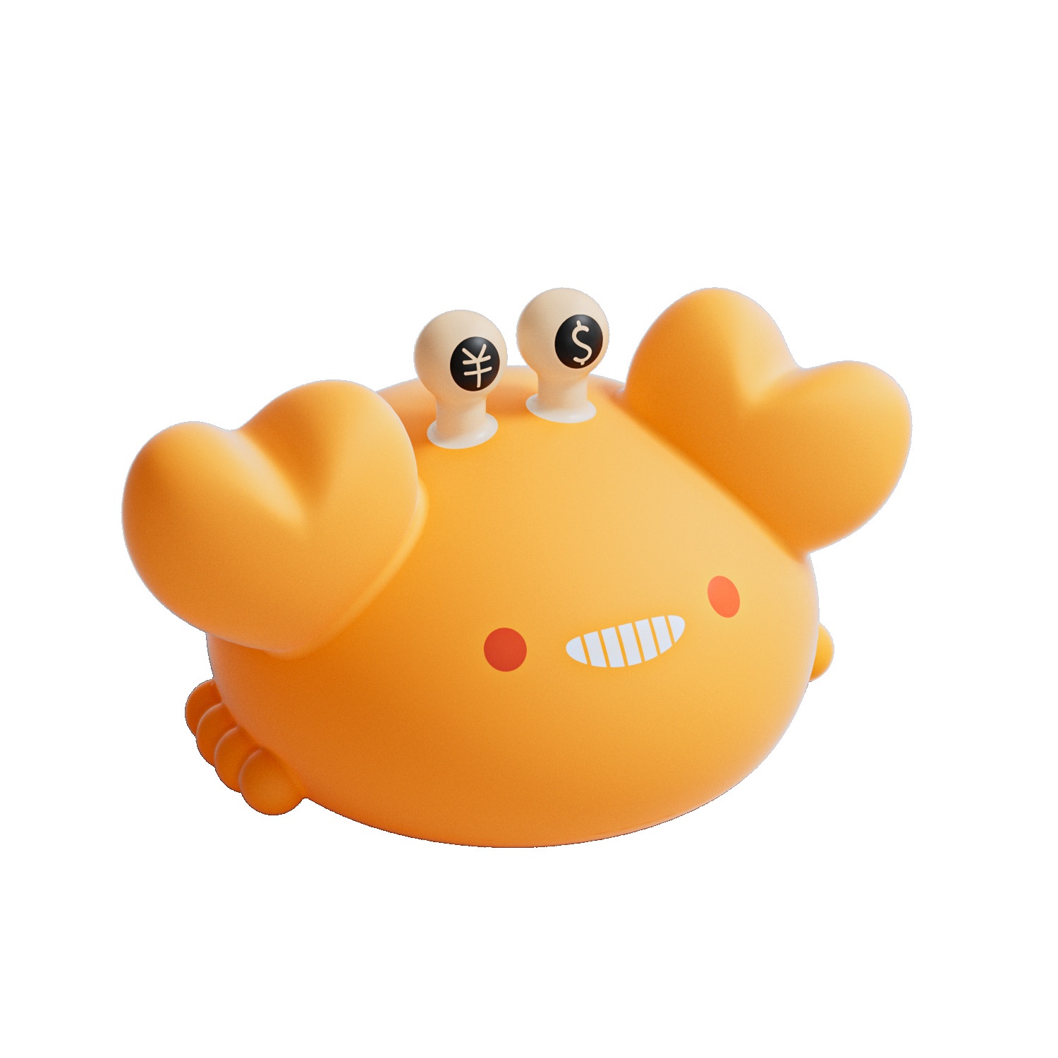 Crab Small Night Lamp Orange