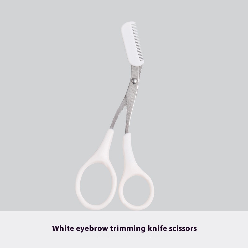 White Eyebrow Trimmer