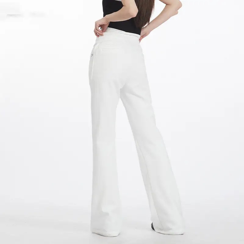 Niche Embroidered Skinny Sweatpants Low Waist Slim Slimming Hot Girl