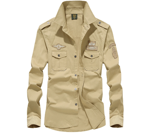 Khaki 002 Long Sleeve