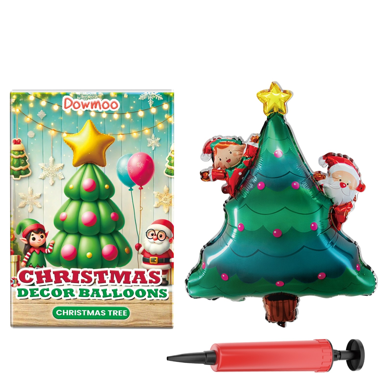 Christmas tree balloon