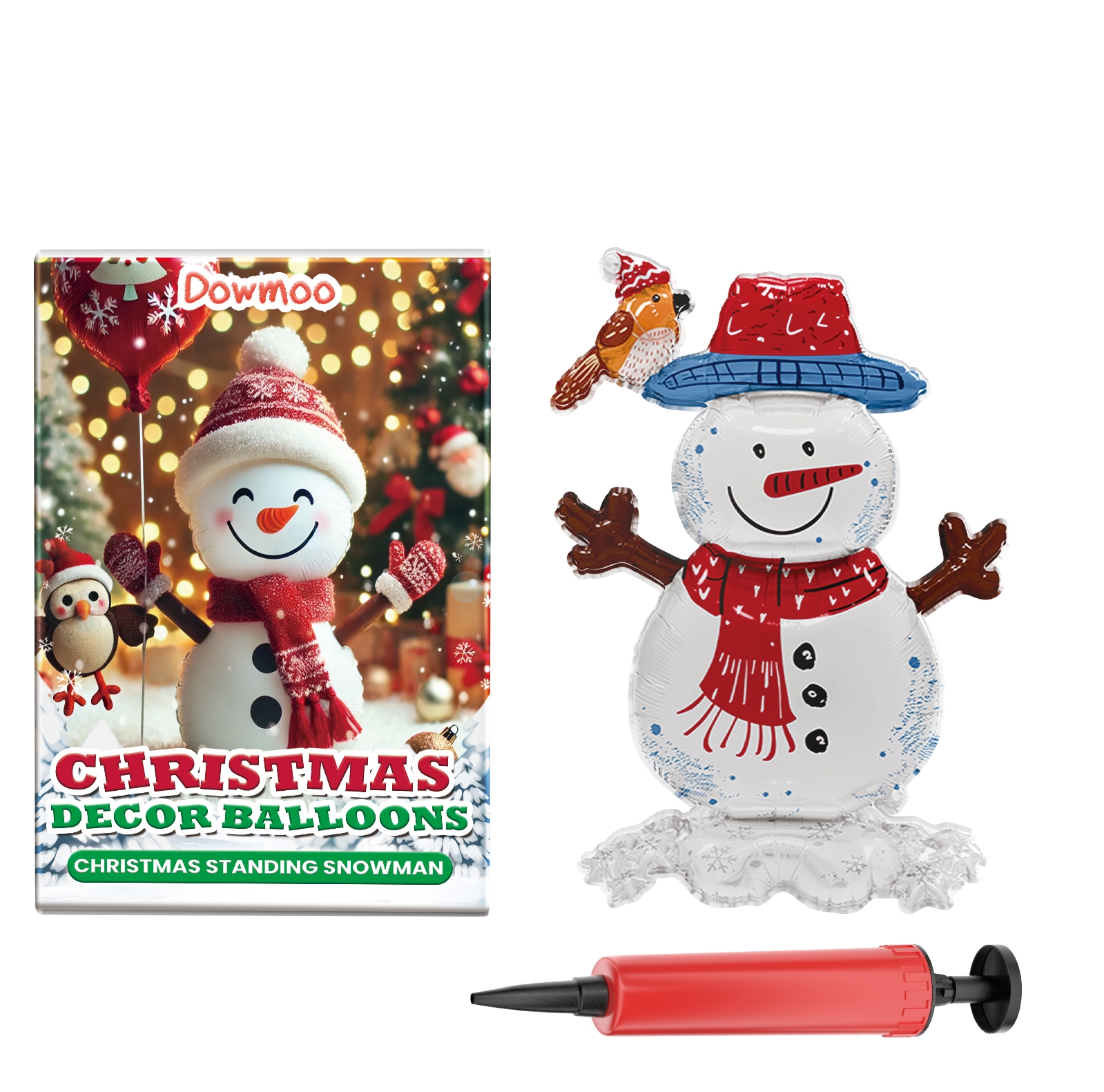 Standing Snowman Balloon