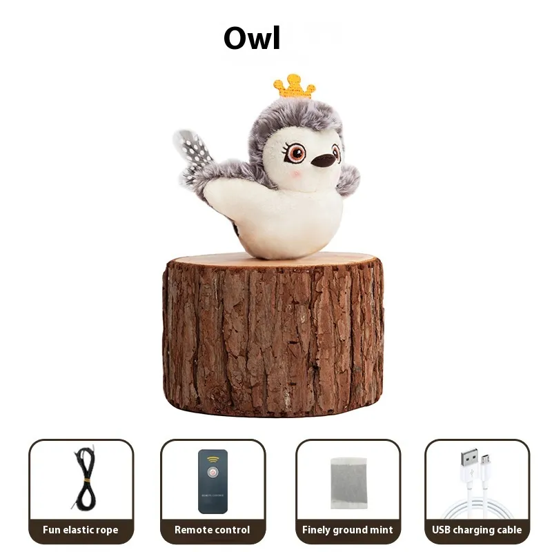 Pet Bird Owl Remote Control Toy - Pet Owl