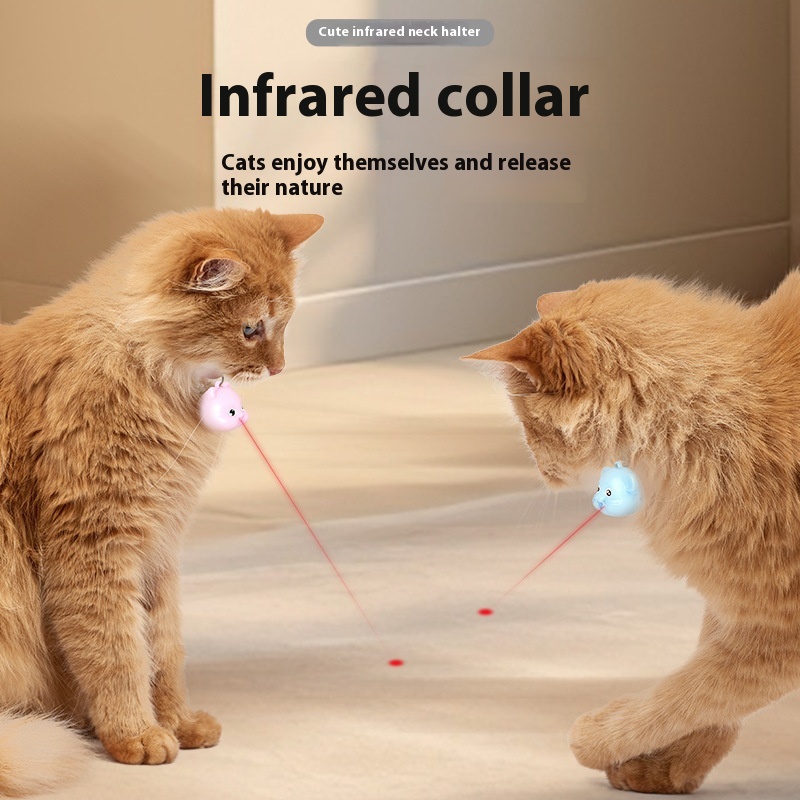 Rechargeable Remote Control Cat Infrared Halter Collar