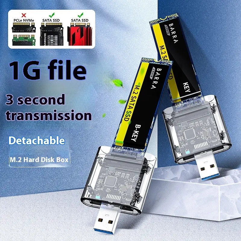 Transparent And Creative Solid State Mobile Hard