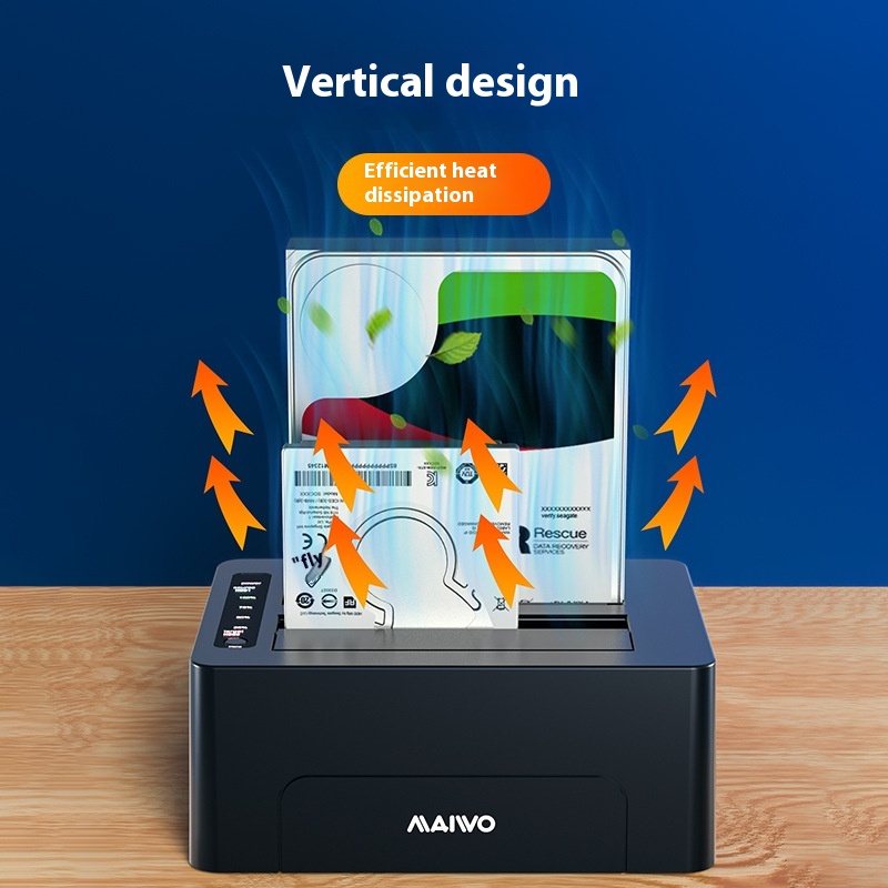 Hard Disk Dock Dual-disk 2535-inch SATA Serial Hard Disk Copier - Image 5