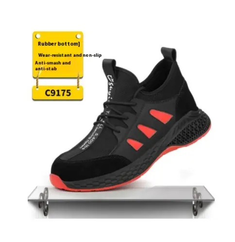 Labor Protection Shoes Anti-smashing And Anti-stab Safety Shoes Non-slip Comfortable Comfortable Protective Footwear Work Shoes