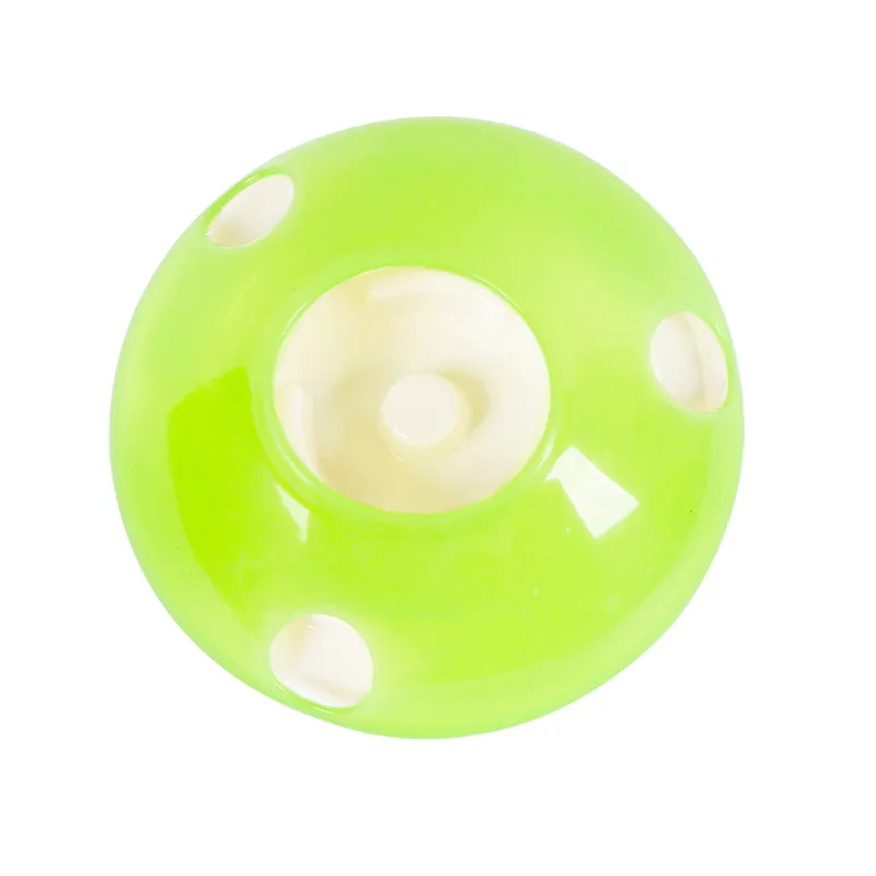 Pet Supplies Toy Cat Grab Basin Gyro Food Leakage - Green