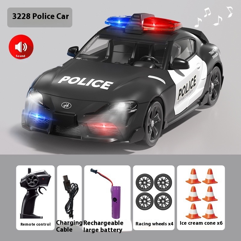 3219 Police Car Black