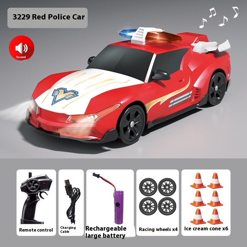 Police Car Red