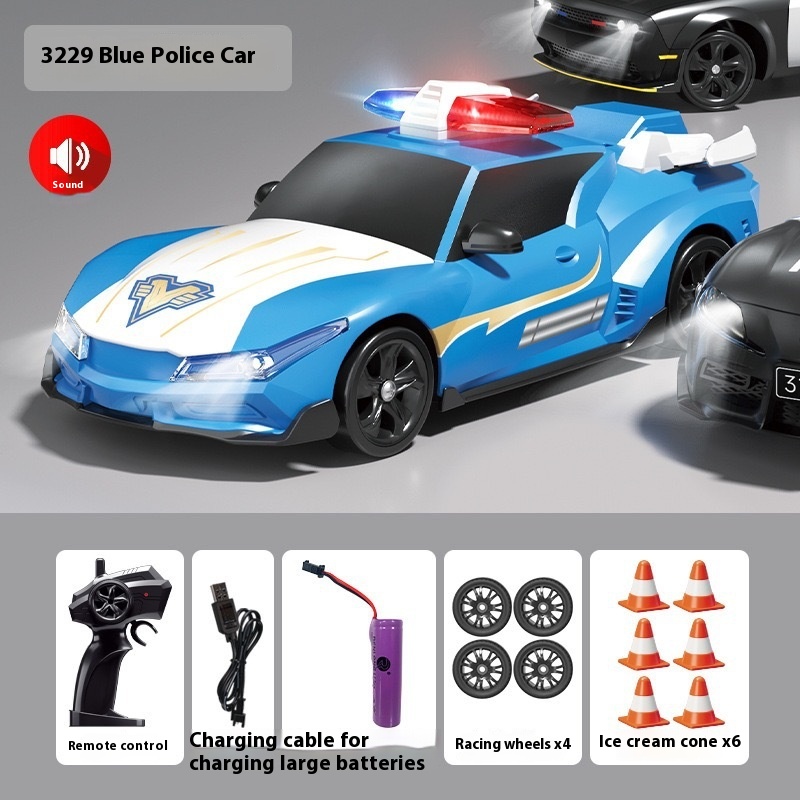 Police Car Blue