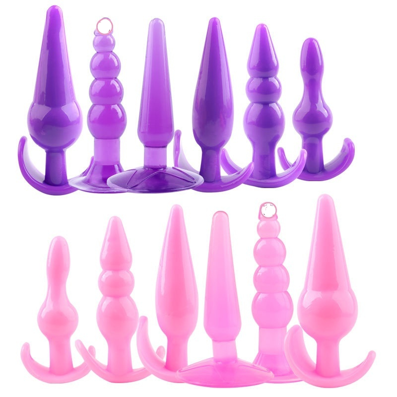 Men's Back Court Women's Butt Plug Suit Combination 5