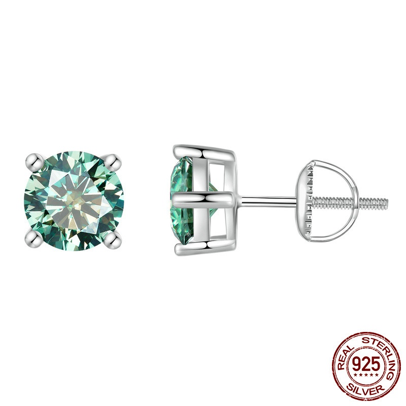 Green 1 carat moisant