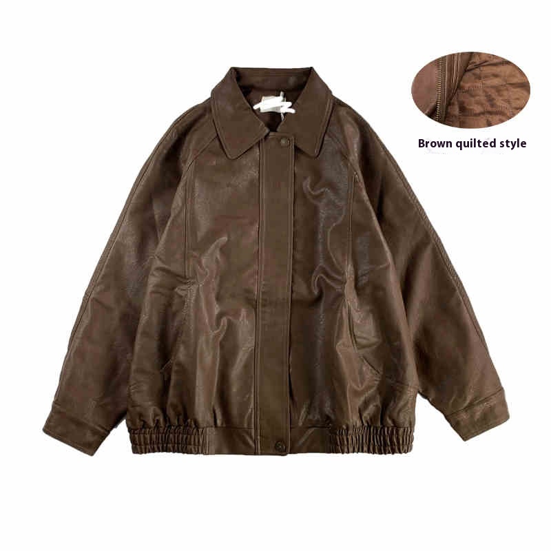 Coffee colored cotton jacket