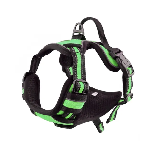 Chest Strap Adjustable Outdoor Dog Pet Grass Green - Shop at LoveMi