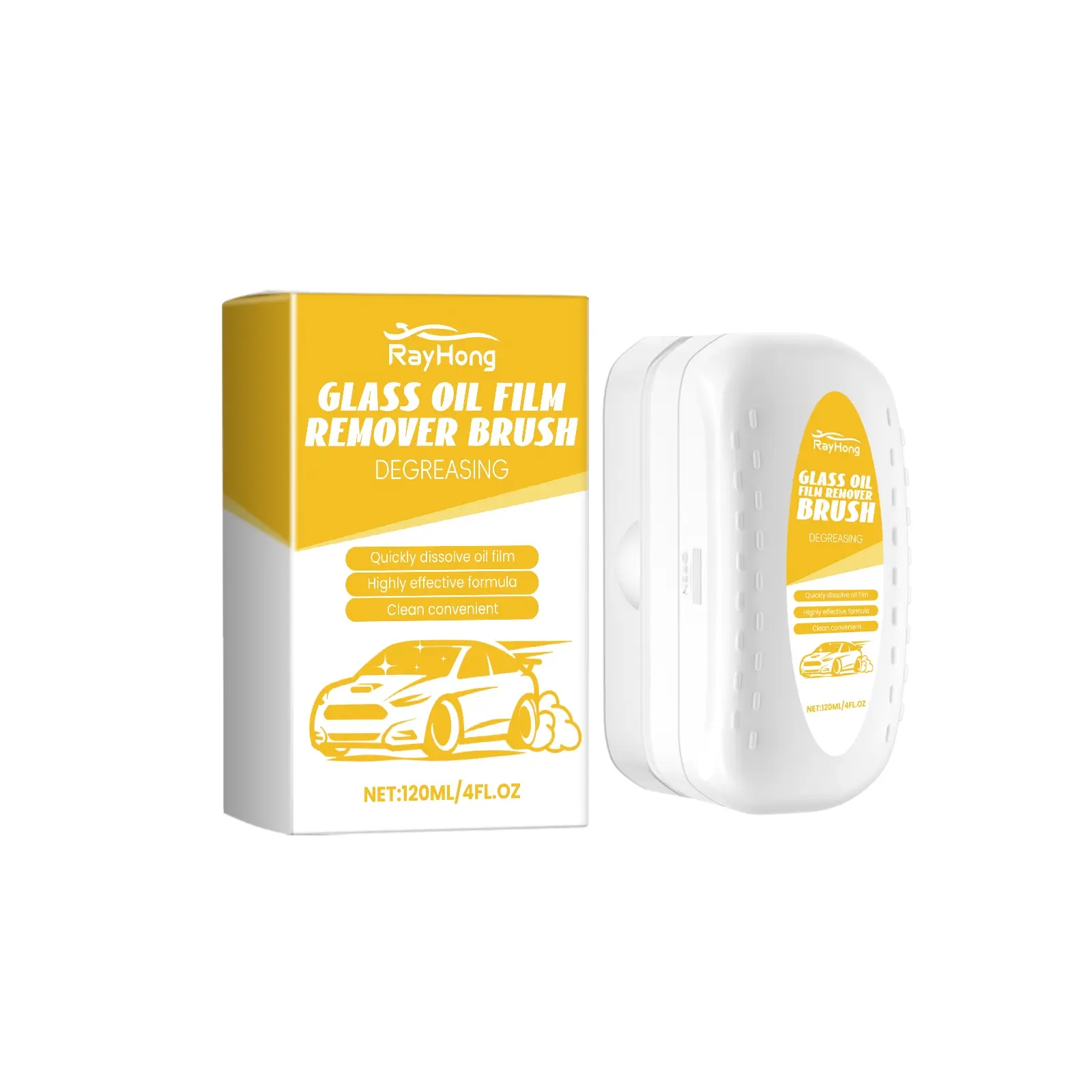 Glass Oil Film Remover Brush