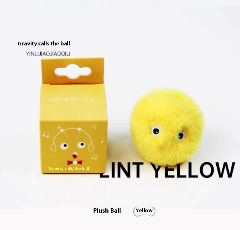 Luminous plush yellow