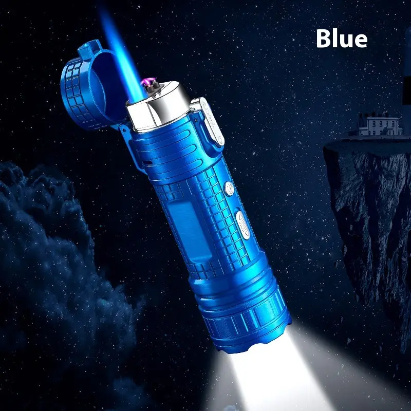 Multi Functional Creative Three Use Waterproof Flashlight Lighter