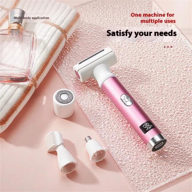 Digital Display TYPE C Multi function Shaver For Women Shaving Set - Shop at LoveMi