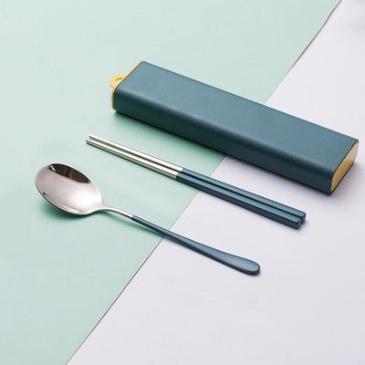 Blue Spoon Chopsticks 2