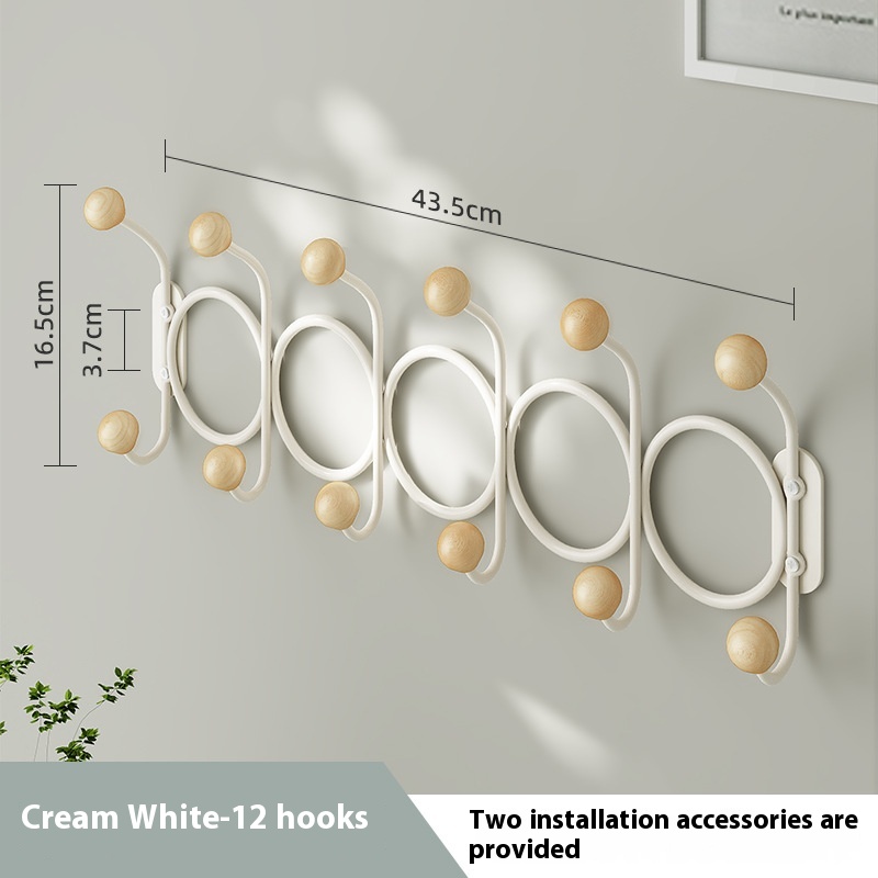 Cream White Wooden Ball