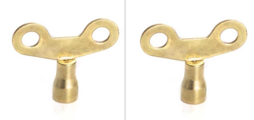 Single Iron Plated Key 2PCs