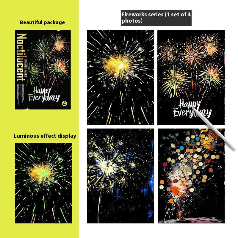 Luminous Fireworks