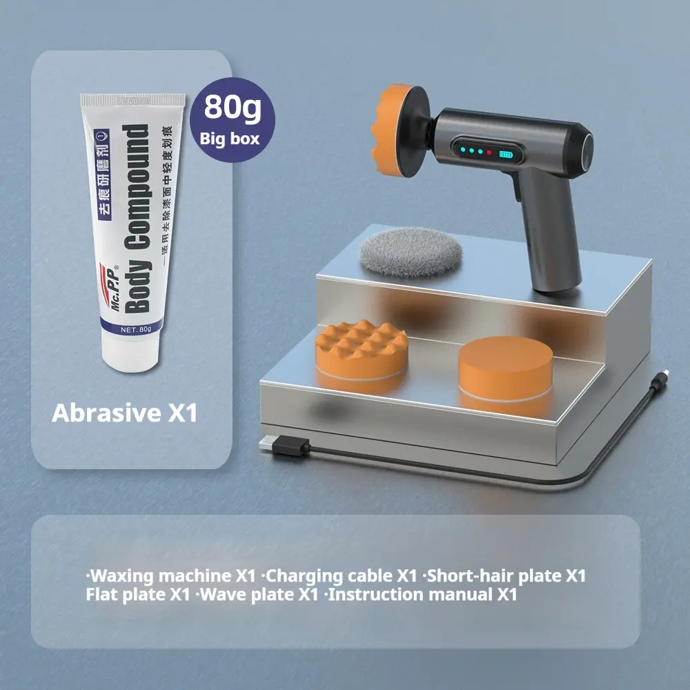 Wireless Car Polishing Machine Polishing And Sealing Glaze Household Car Small Waxing Device