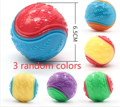 Dog Molar Long Lasting Ball Tpr Toy 3 Random Colors - Shop at LoveMi
