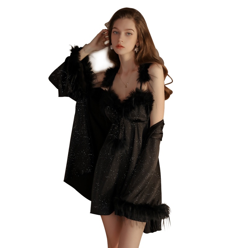 Black nightgown