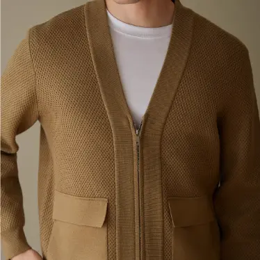 High-grade V-neck Knitted Sweater Cardigan Coat