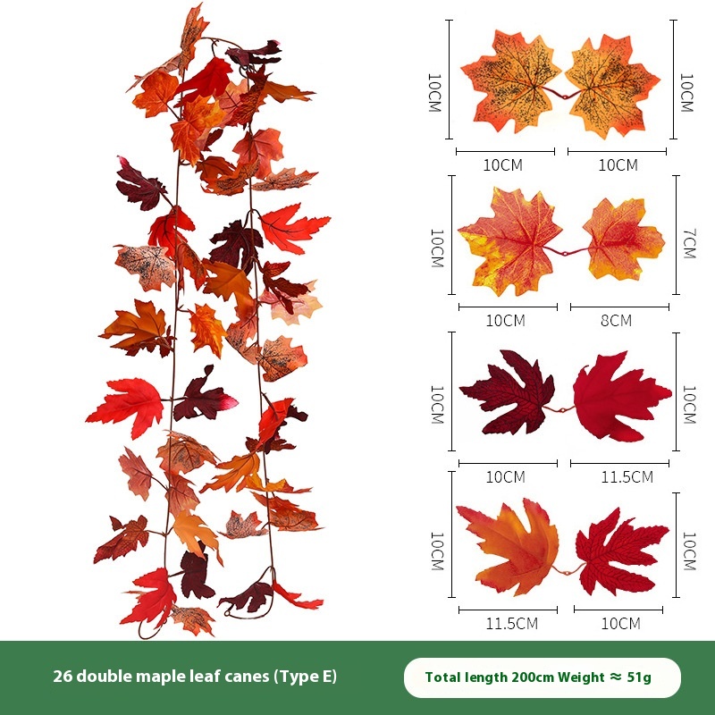 26 Bilateral Maple Leaf E