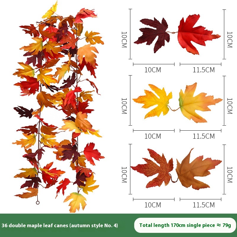 Bilateral Maple Leaf Autumn