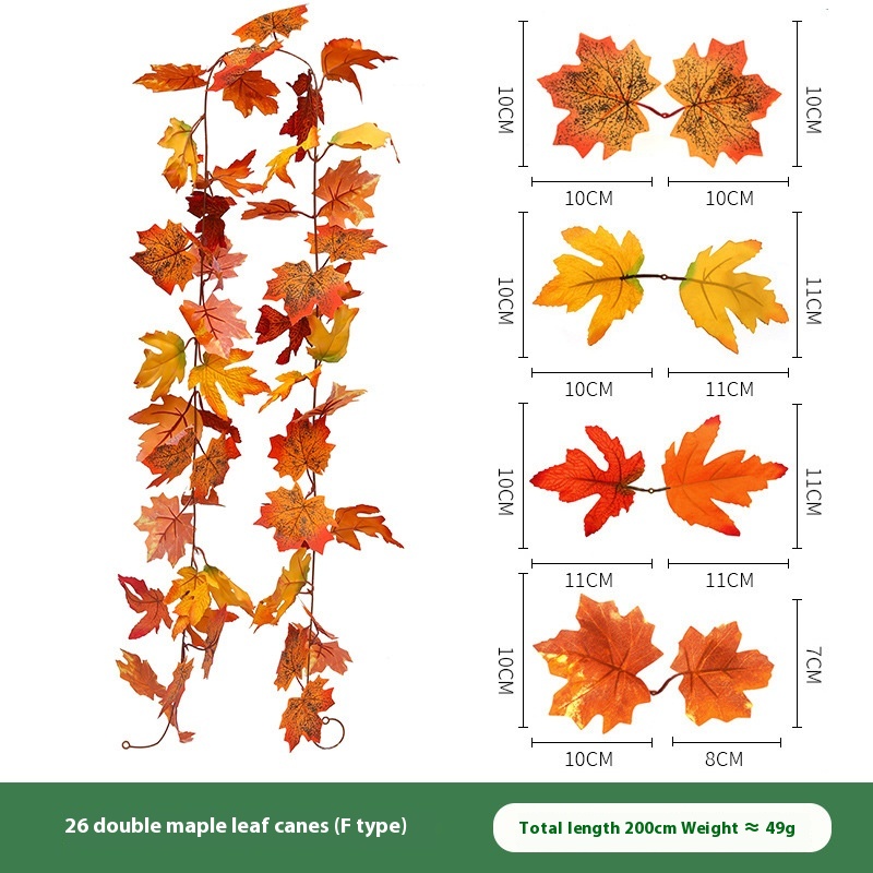 26 Bilateral Maple Leaf F